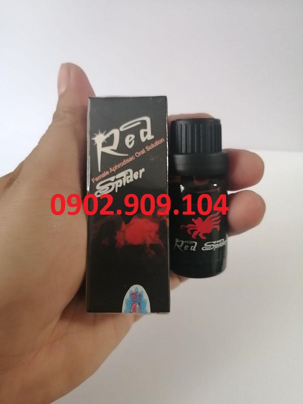 Thuốc Kích Dục Nữ Red Spider Siêu Mạnh Không Màu Không Mùi