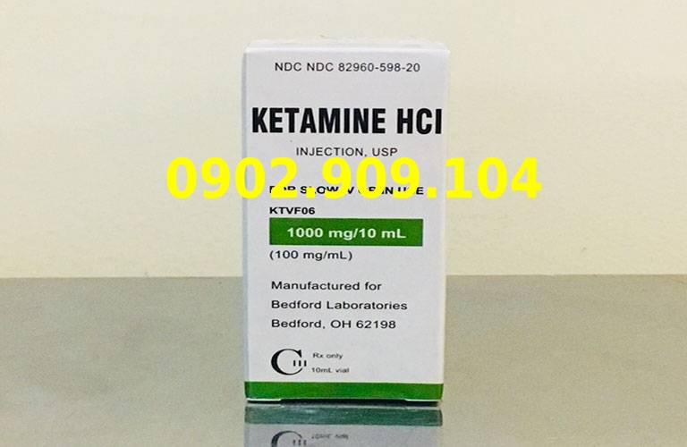 Ketamine HCL Dạng Bột Thuốc Mê Chính Hãng Hiệu Quả Nhanh
